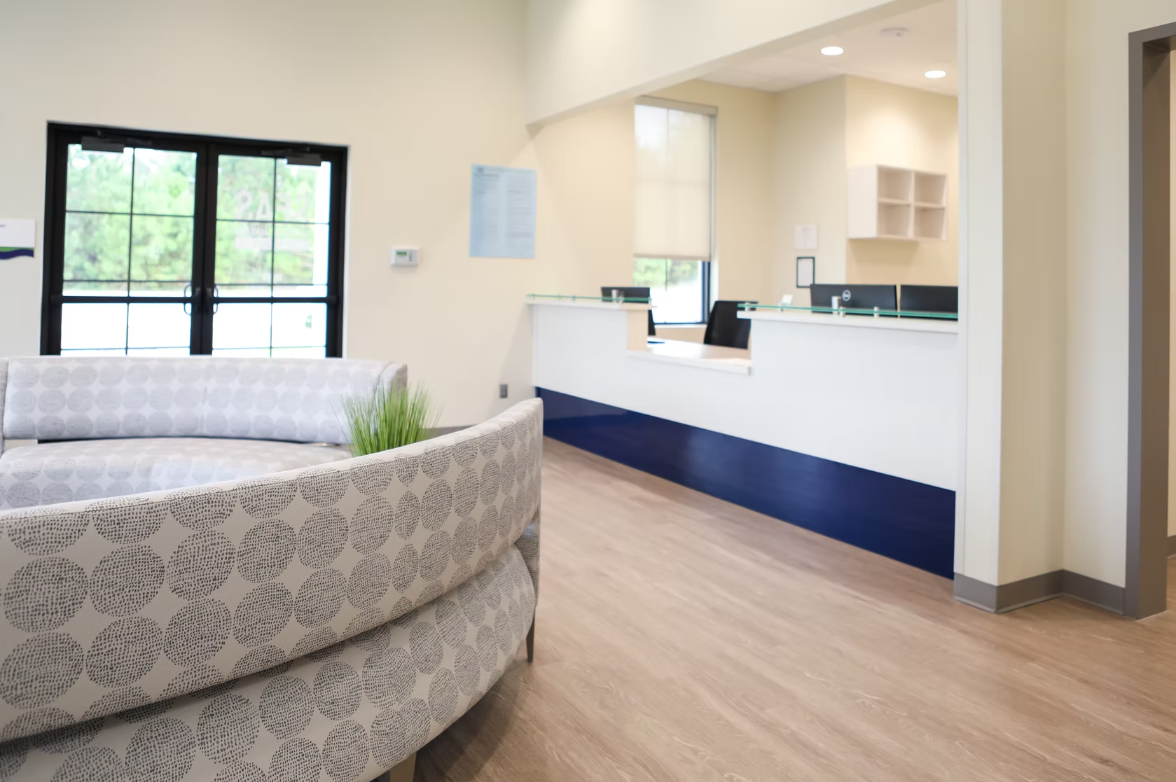 Southeast Alabama Surgical welcome and reception area